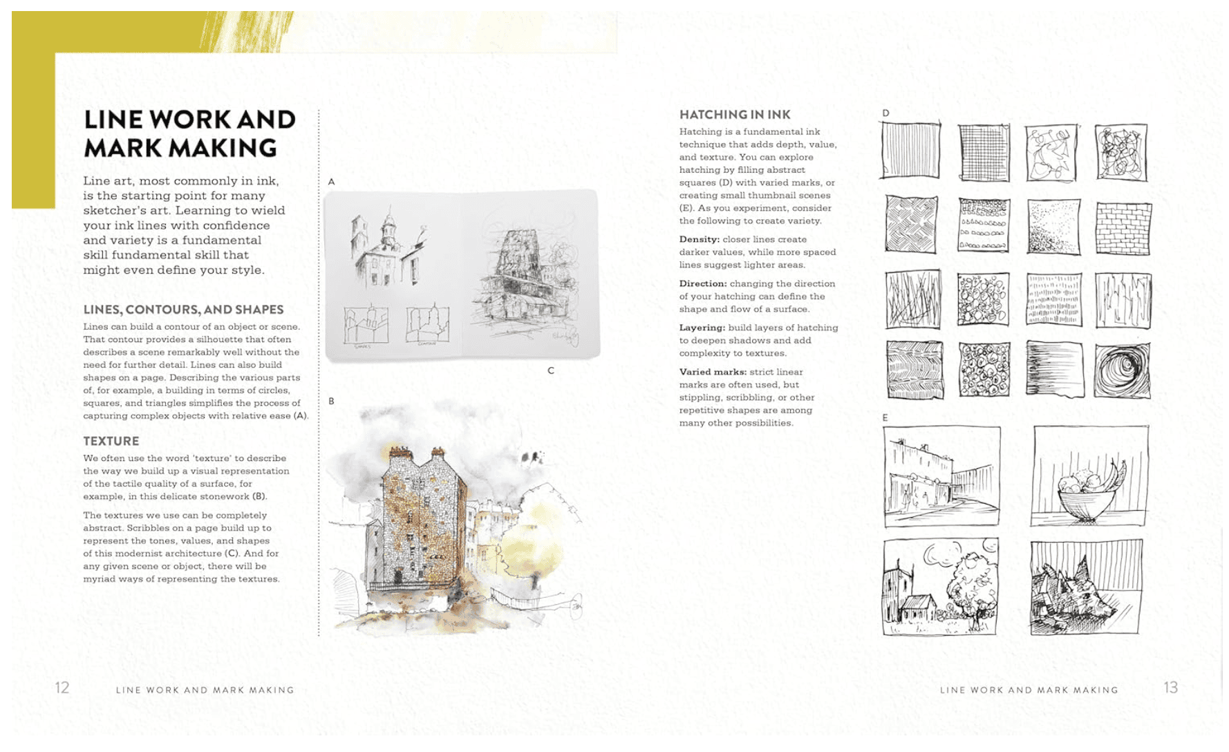 Inside Sketching in the City — page spread 1