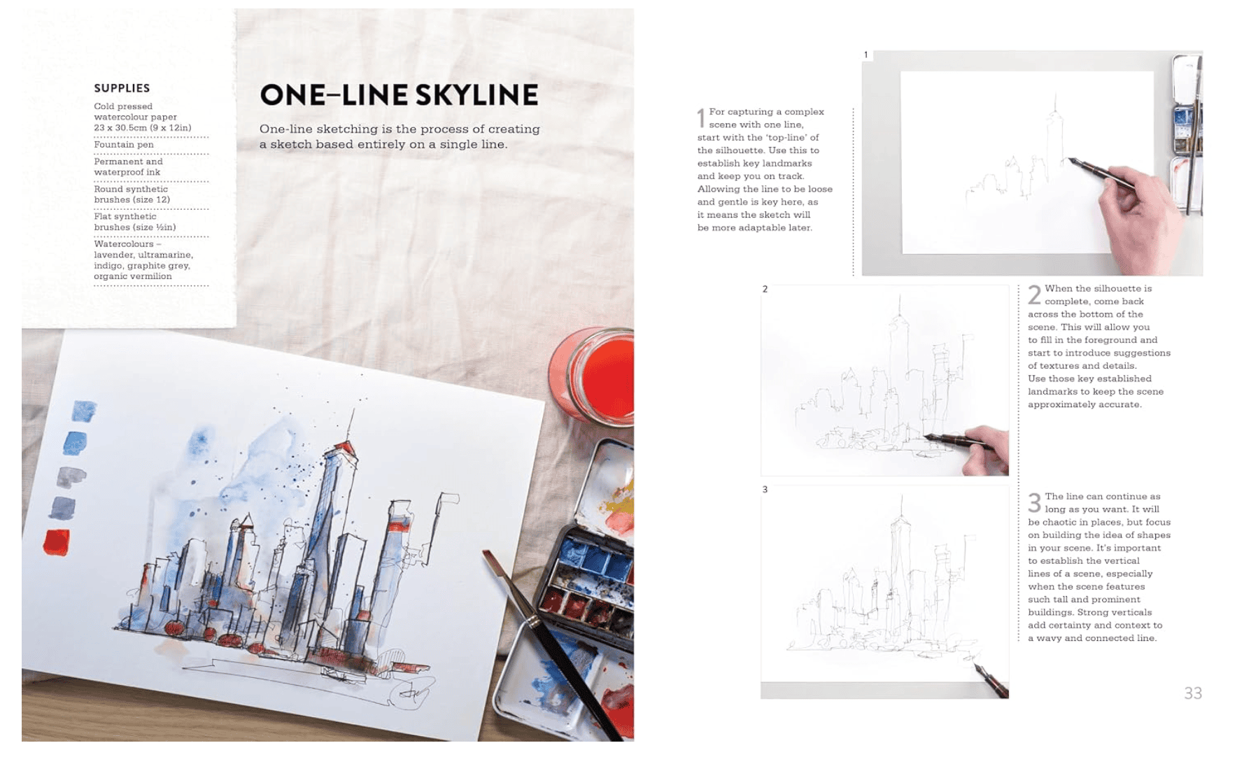 Inside Sketching in the City — page spread 2